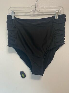 Plus Size High-Waist Swim Bottoms